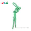 High Durable Round Green No Tie Elastic Shoelace